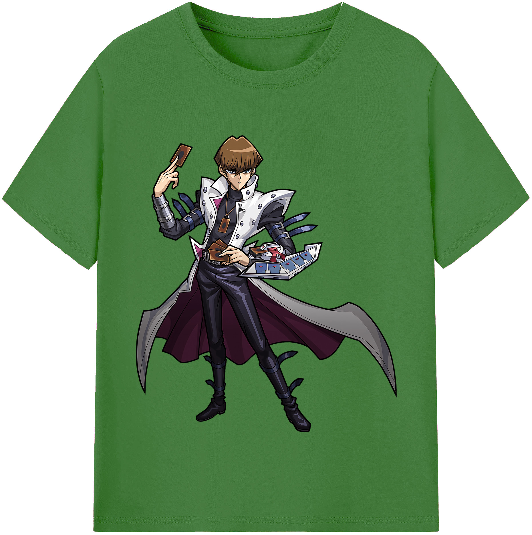 （画像用） 遊☆戯☆王 Yu-Gi-Oh! レディースカジュアルプリントTシャツ（綿100％）